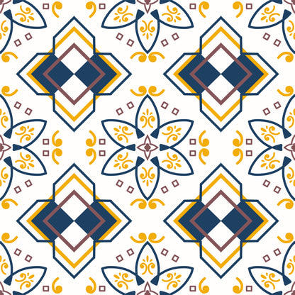 Heritage Rosette Tile Sticker