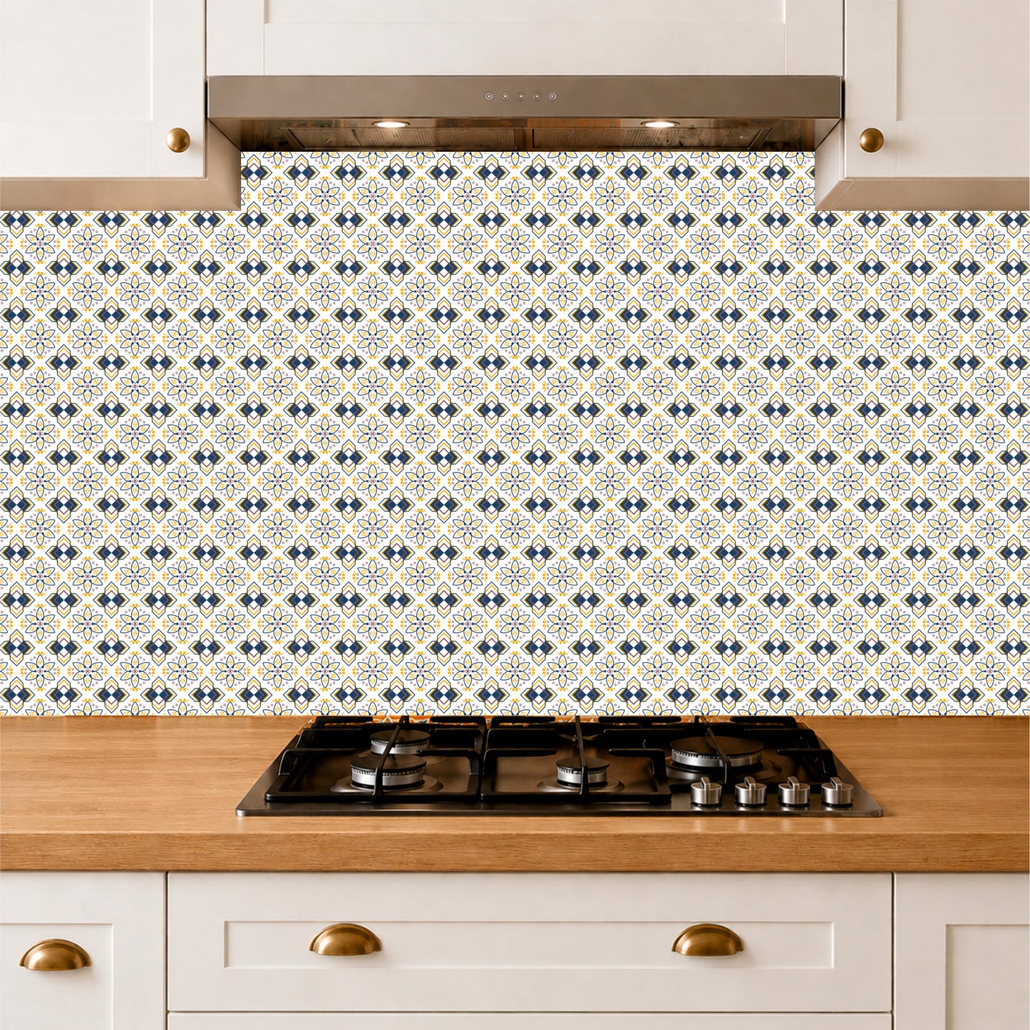 Heritage Rosette Tile Sticker