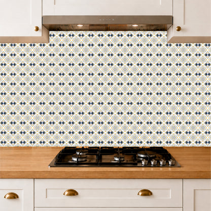 Heritage Rosette Tile Sticker