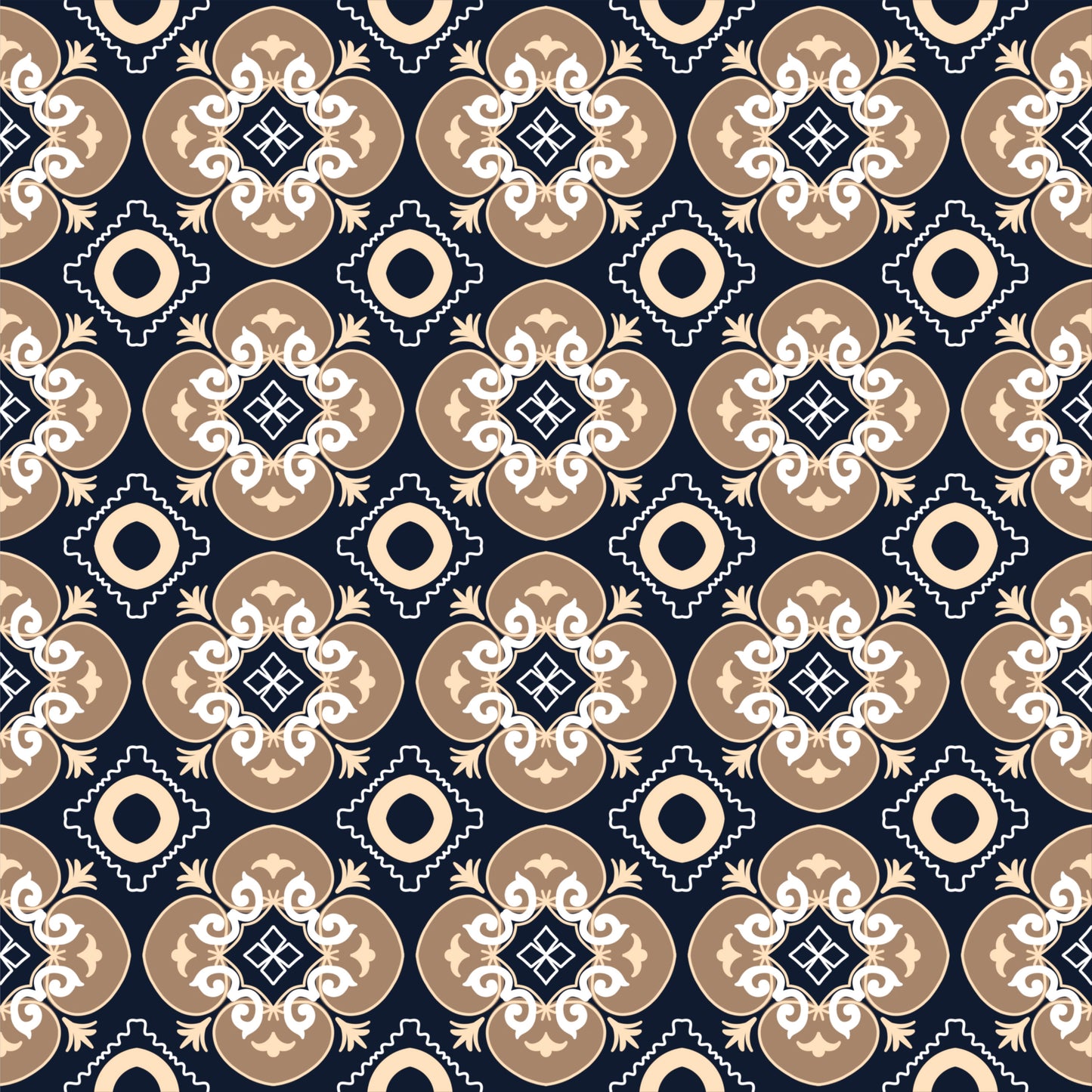 Royal Quatrefoil Tile Sticker