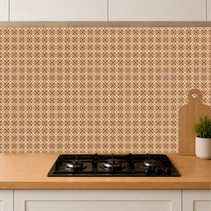 Mediterranean Bloom Tile Sticker