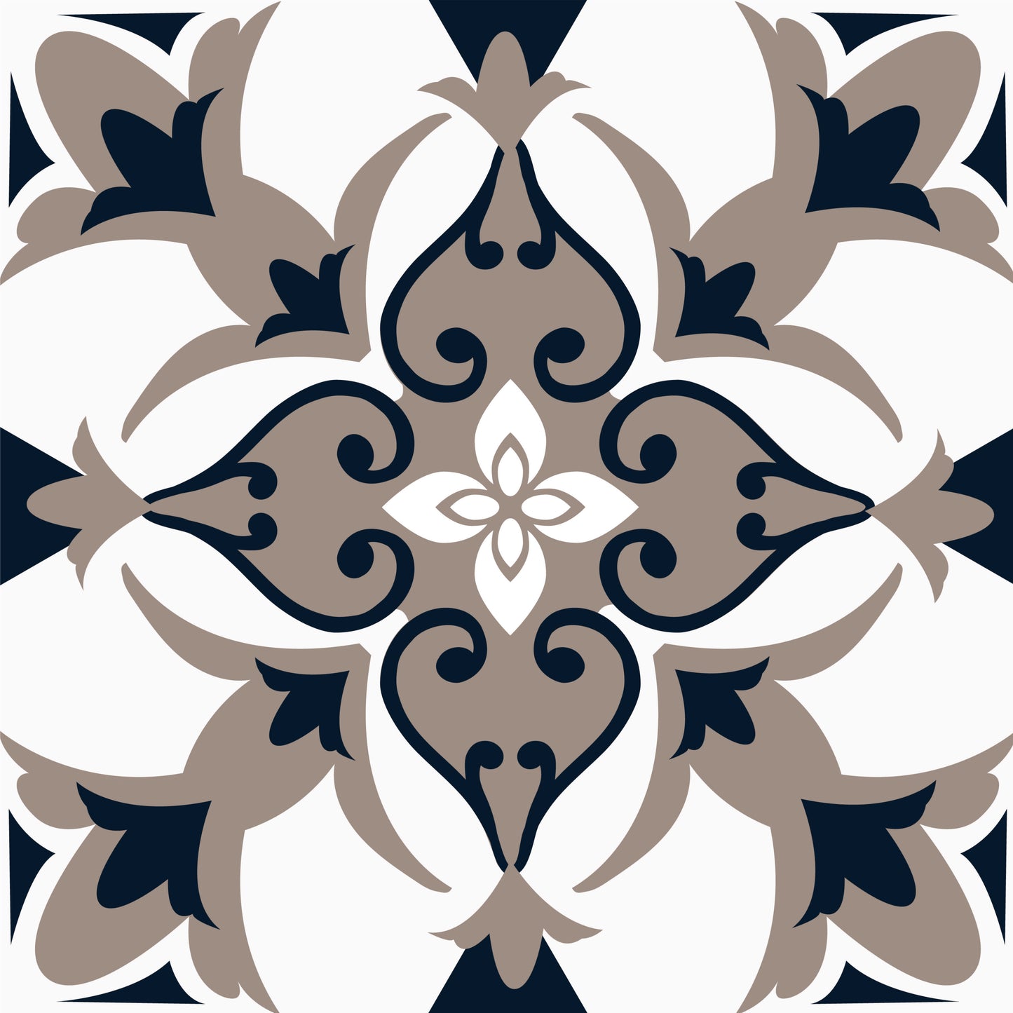 Mediterranean Patchwork Tile Sticker