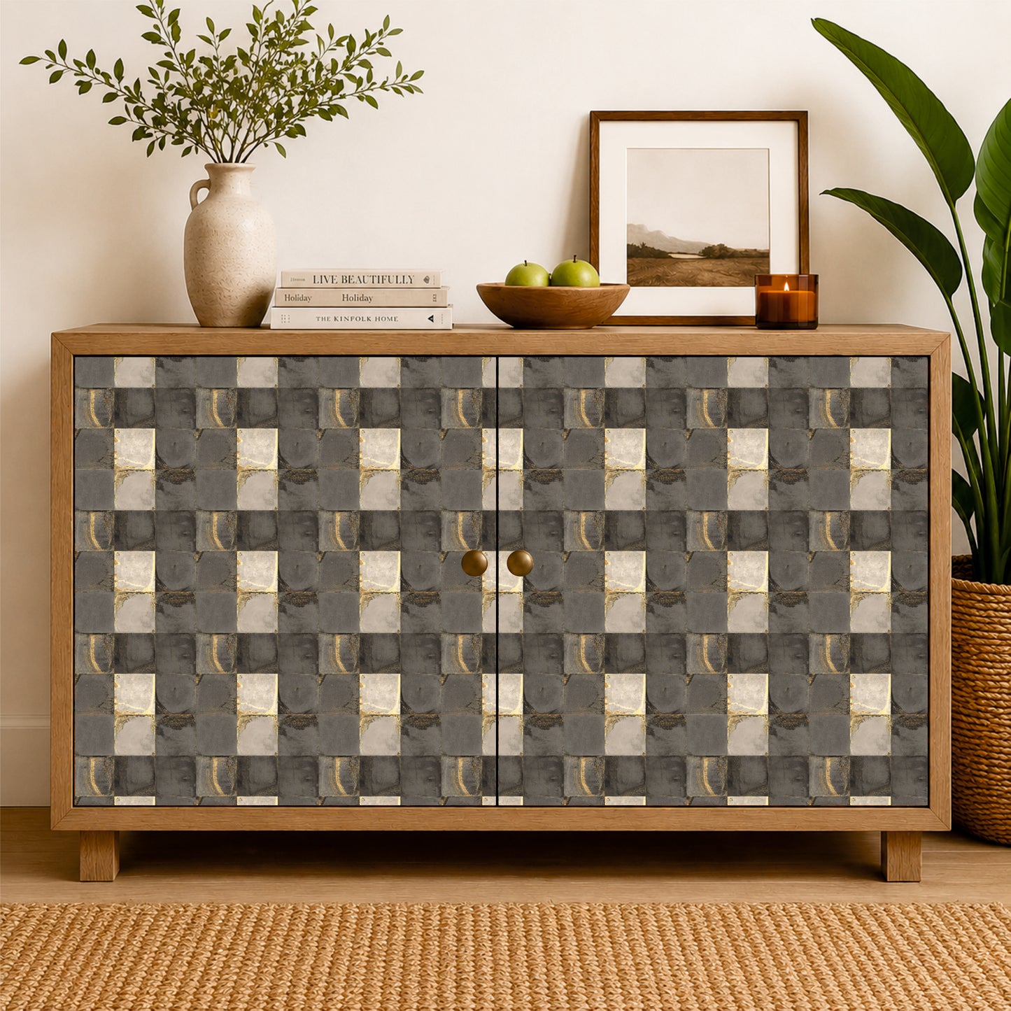 Industrial Stone Texture Tile Sticker
