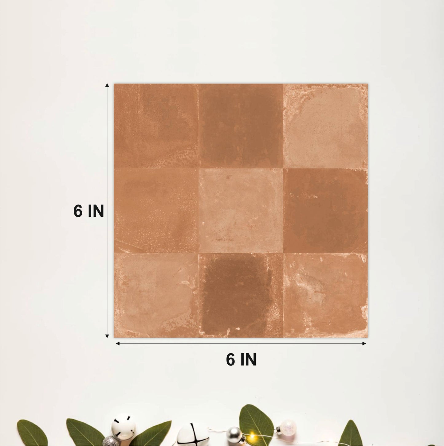 Natural Clay Mosaic Tile Sticker
