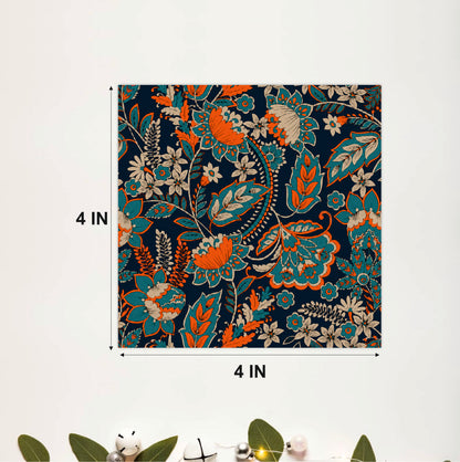 Midnight Botanical Tile Sticker