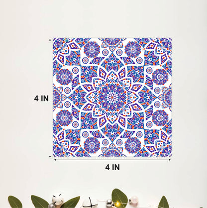 Royal Blue Moroccan Tile Sticker