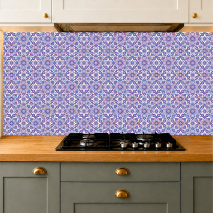 Royal Blue Moroccan Tile Sticker