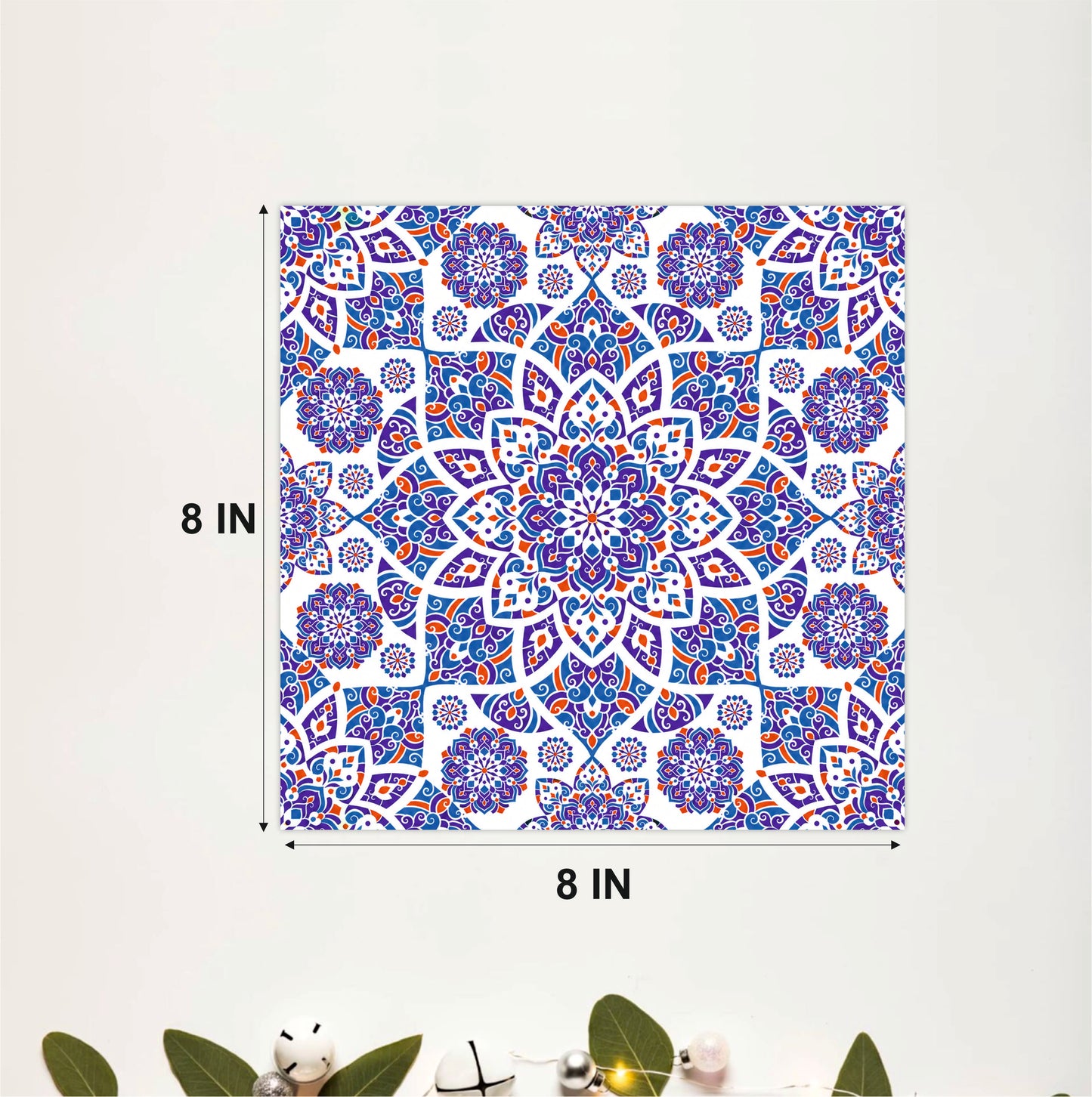 Royal Blue Moroccan Tile Sticker