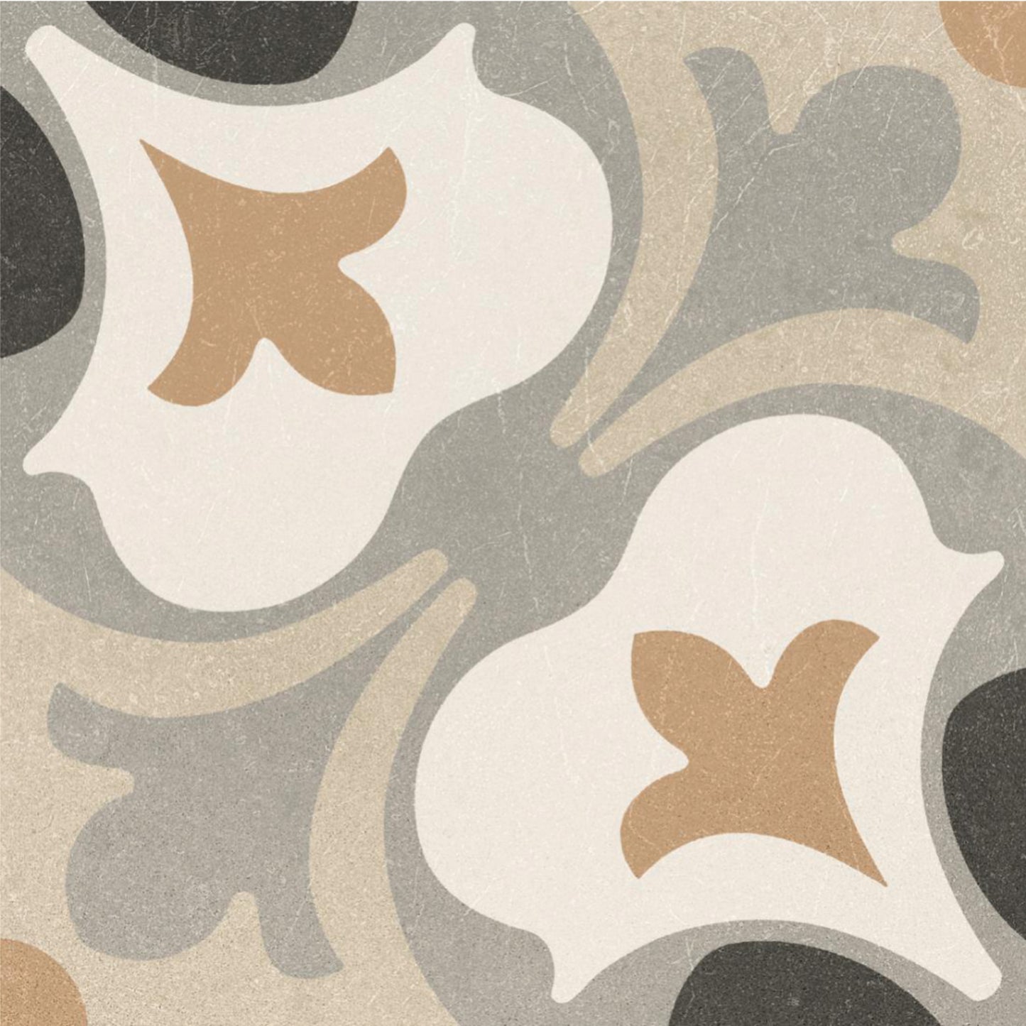 Sage Crescent Mosaic Tile Sticker