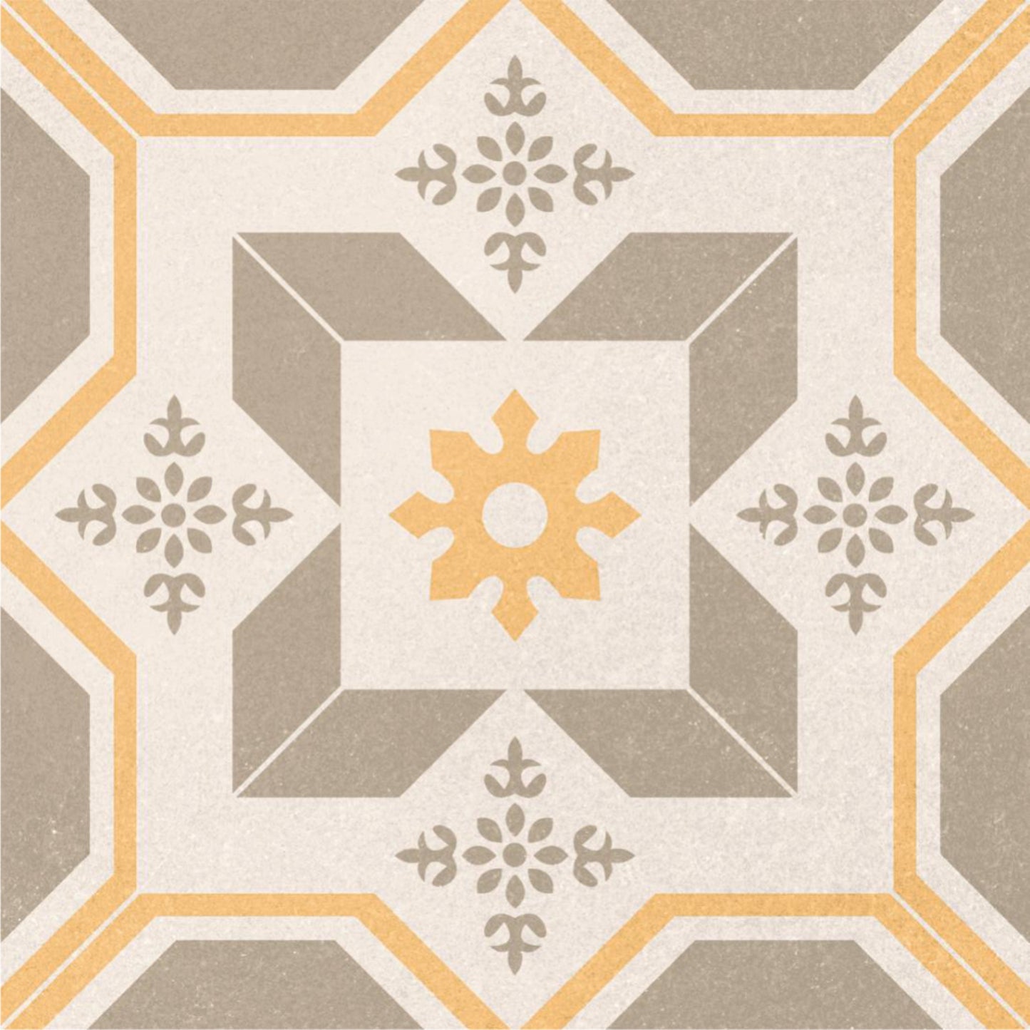 Classic Geometric Medallion Tile Sticker