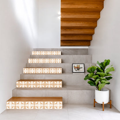 Minimalist Geometric Mosaic Tile Sticker