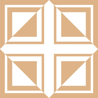 Minimalist Geometric Mosaic Tile Sticker