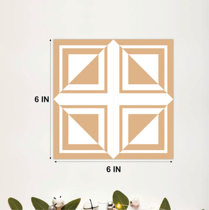 Minimalist Geometric Mosaic Tile Sticker