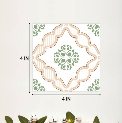 Mediterranean Sage Mosaic Tile Sticker