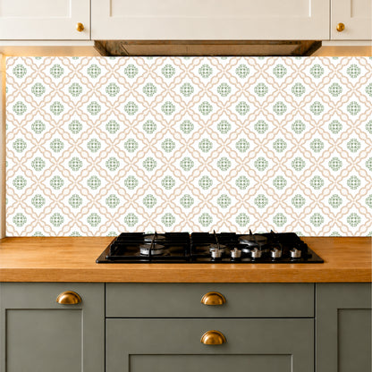 Mediterranean Sage Mosaic Tile Sticker