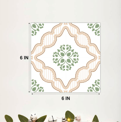 Mediterranean Sage Mosaic Tile Sticker
