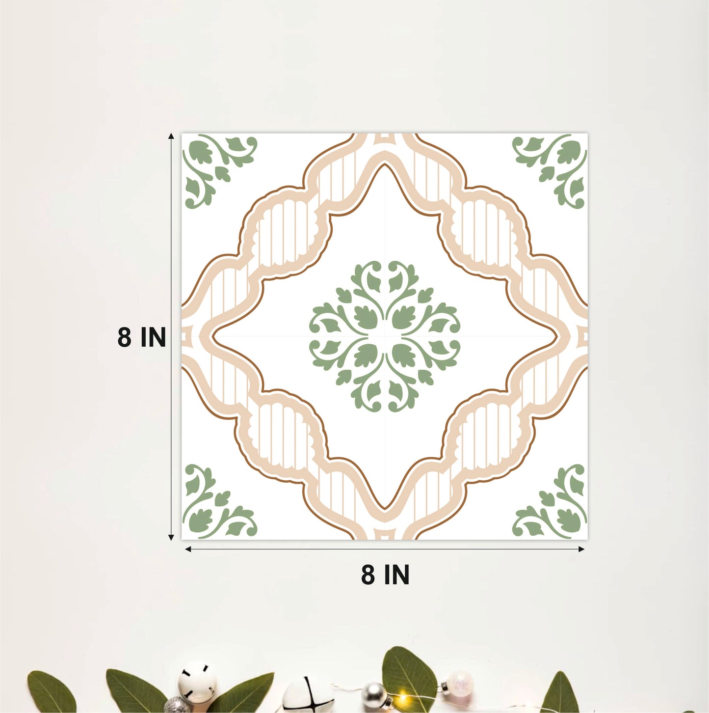 Mediterranean Sage Mosaic Tile Sticker