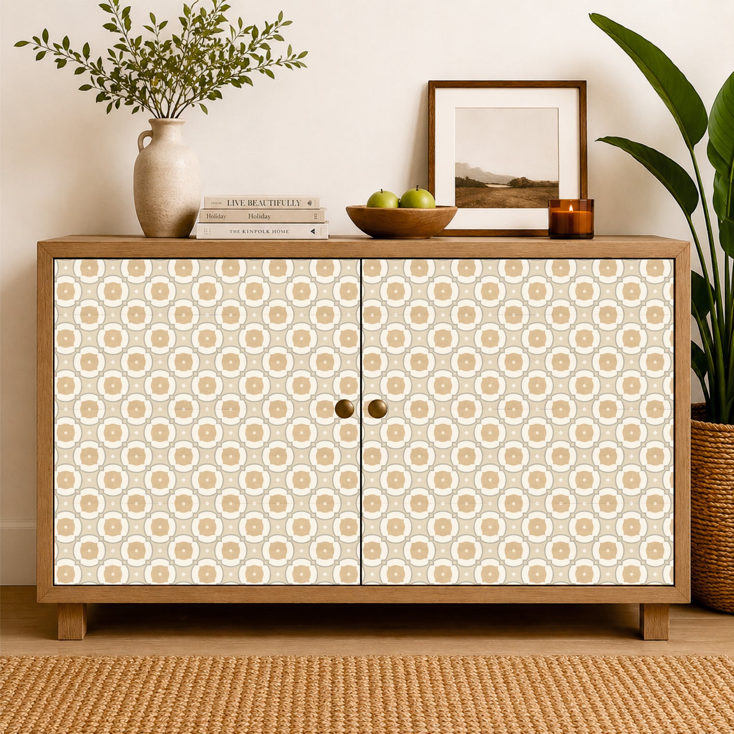 Contemporary Geometric Mosaic Tile Sticker