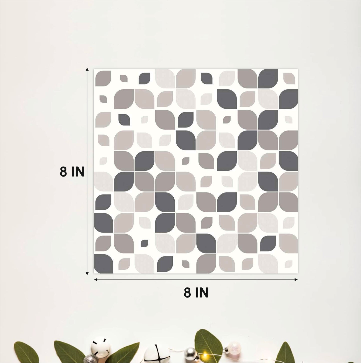 Modern Rounded Geometric Tile Sticker