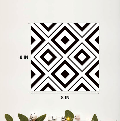 Royal Damask Floral Peel & Stick Tile Sticker