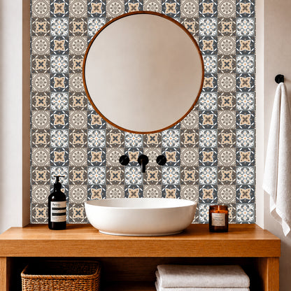 Mediterranean Patchwork Tile Sticker