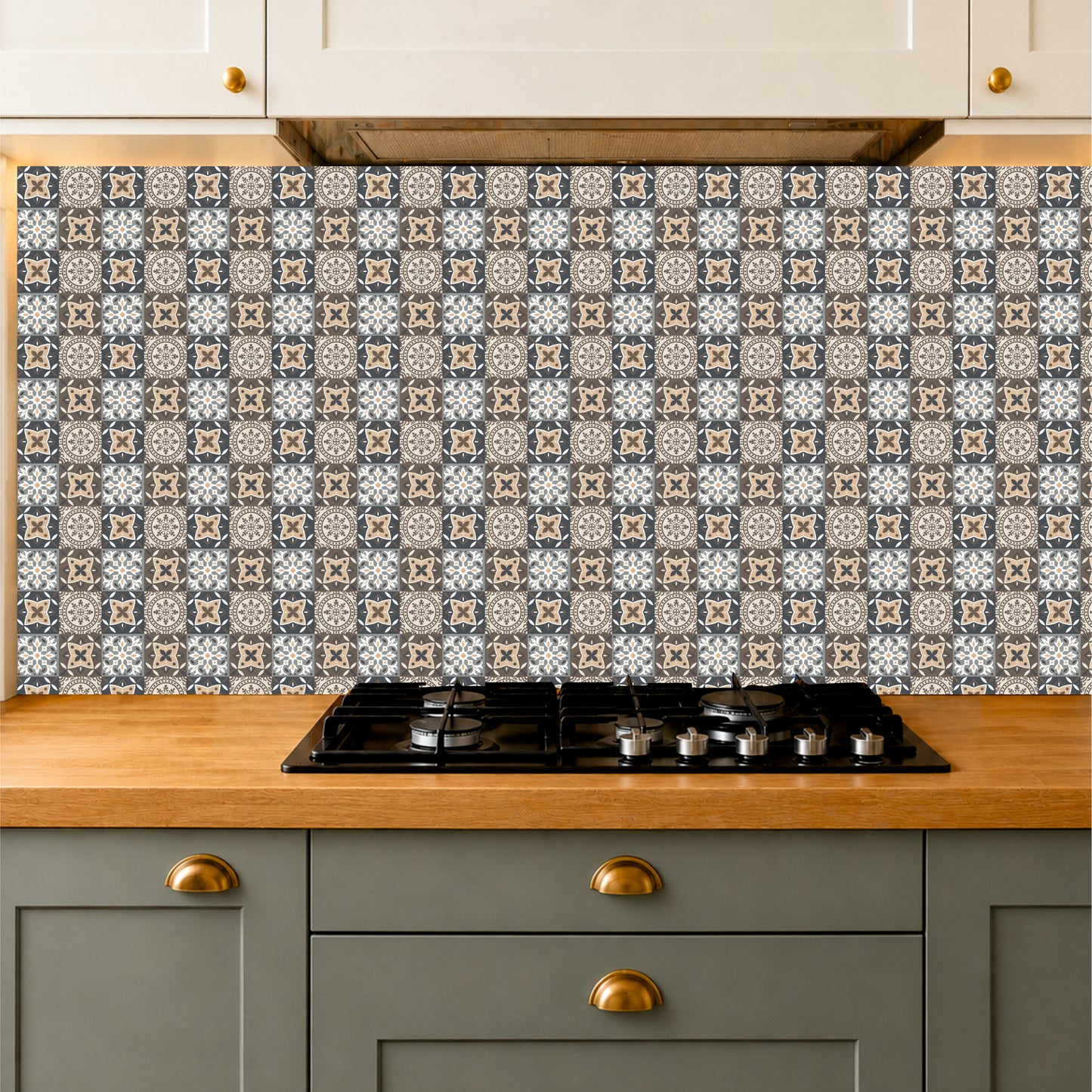Mediterranean Patchwork Tile Sticker