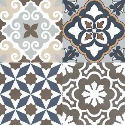 Mediterranean Patchwork Tile Sticker