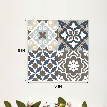 Mediterranean Patchwork Tile Sticker