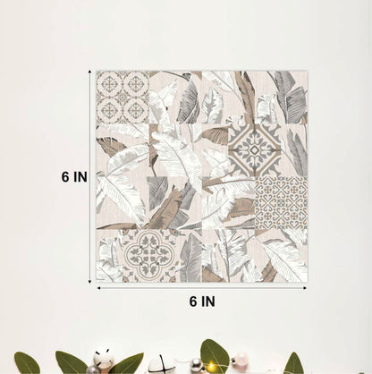 Heritage Botanical Patchwork Tile Sticker