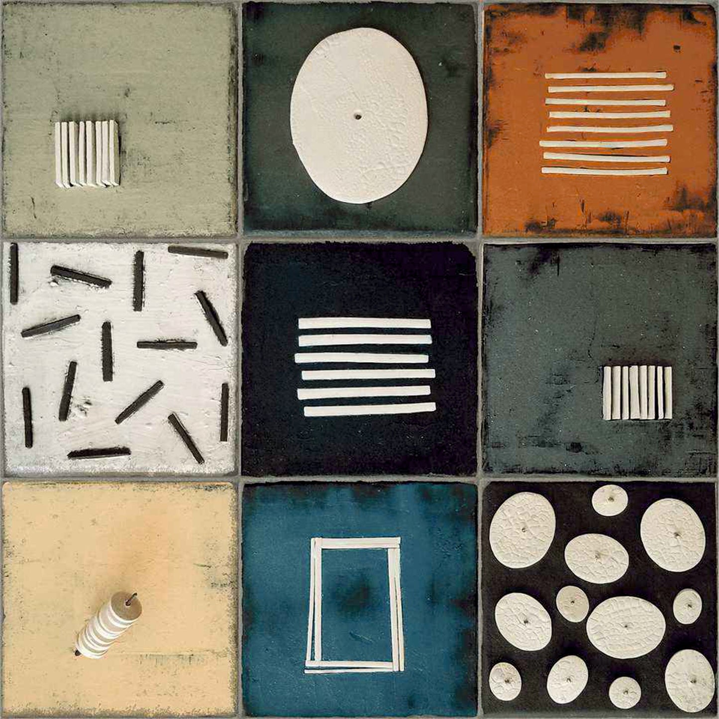 Modern Abstract Mosaic Tile Sticker
