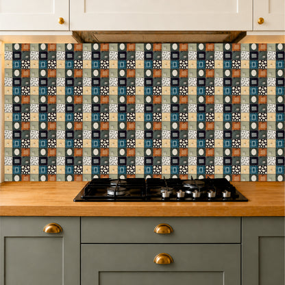 Modern Abstract Mosaic Tile Sticker