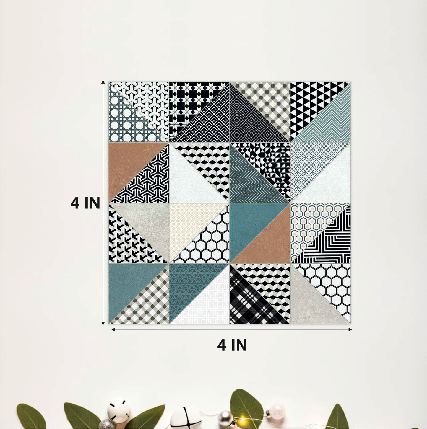 DPTS-147 - Modern Geometric Patchwork Tile Sticker