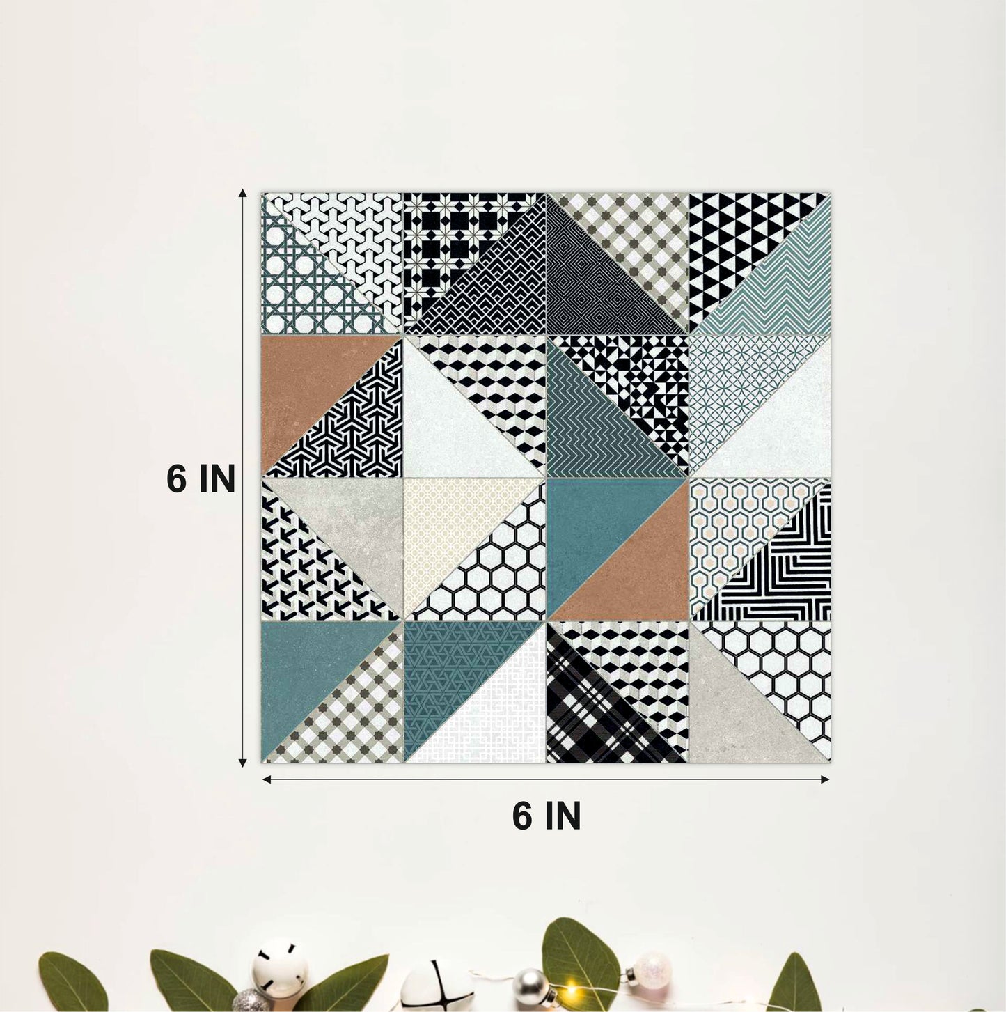 DPTS-147 - Modern Geometric Patchwork Tile Sticker