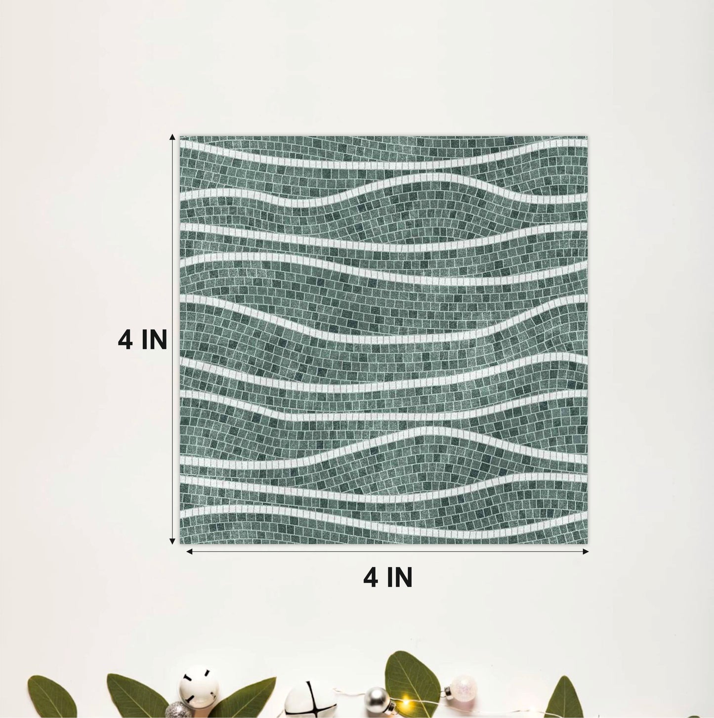 Organic Wave Pattern Tile Sticker
