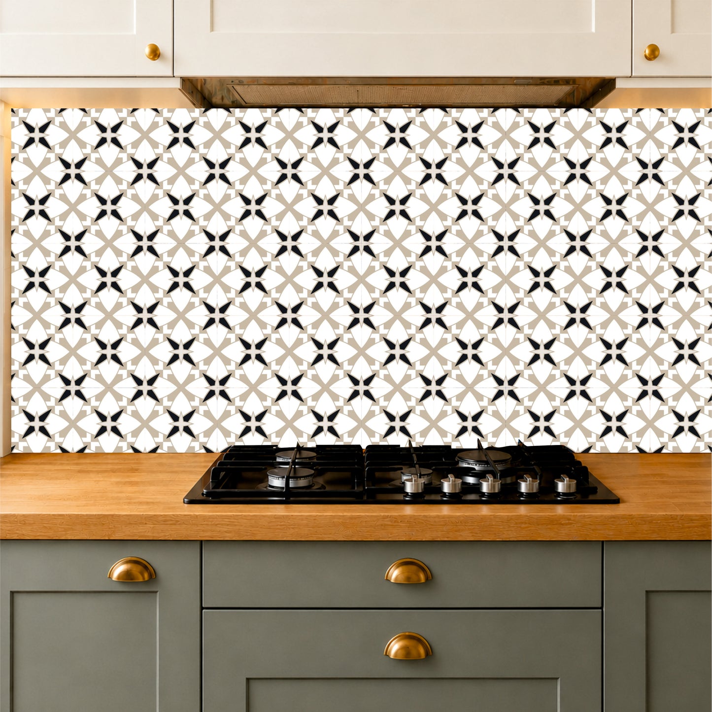 Moroccan Star Medallion Tile Sticker