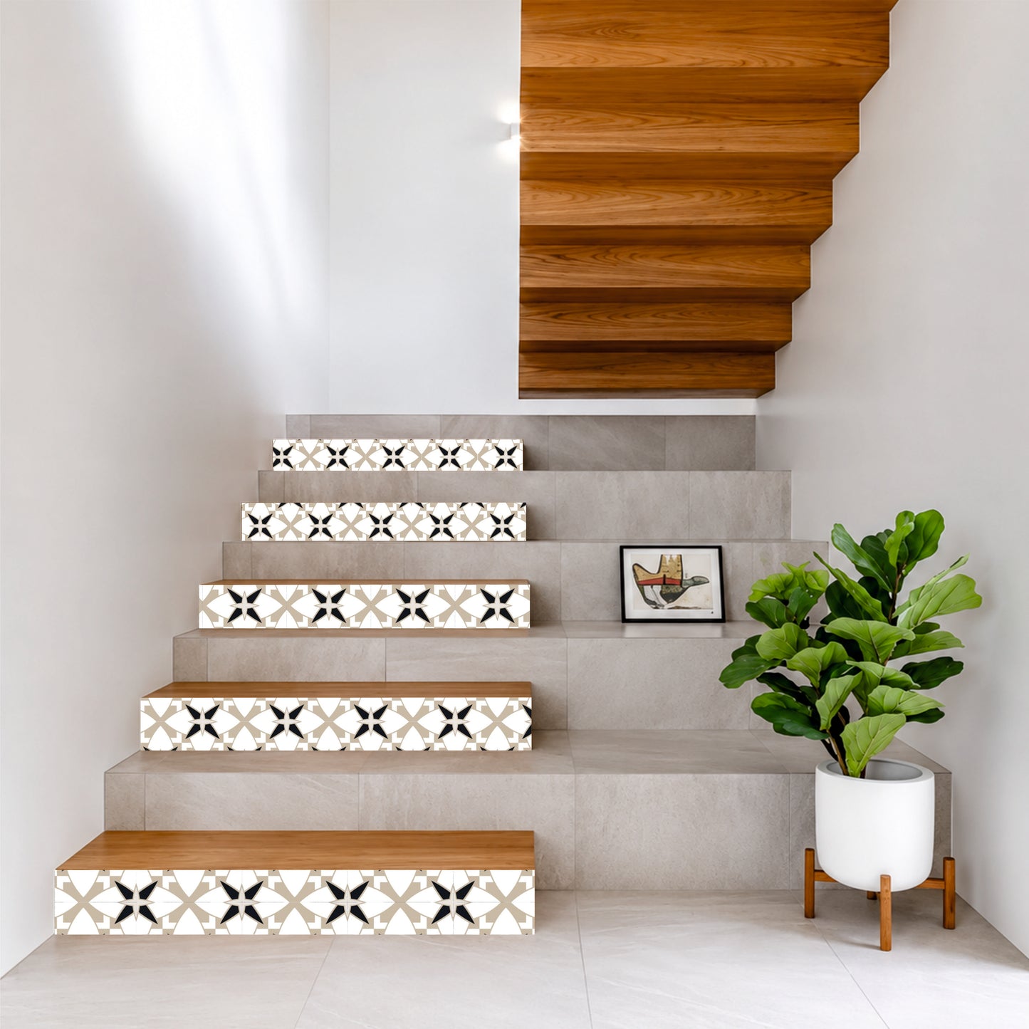 Moroccan Star Medallion Tile Sticker