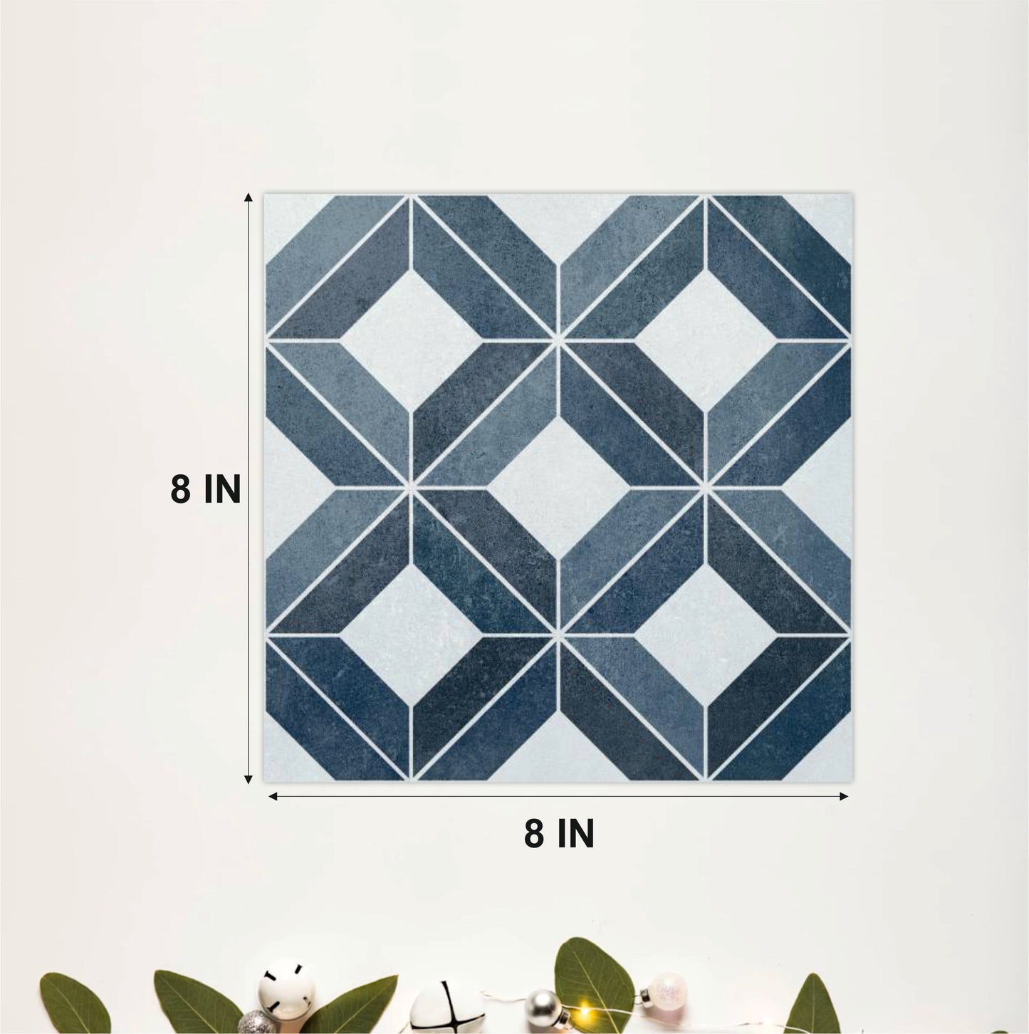 Contemporary Diamond Grid Tile Sticker