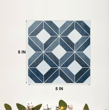 Contemporary Diamond Grid Tile Sticker