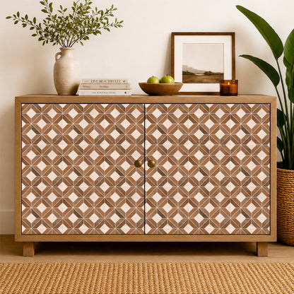 Rustic Geometric Mosaic Tile Sticker