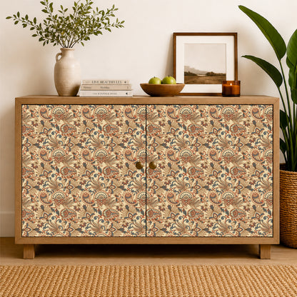 Mediterranean Floral Tile Sticker
