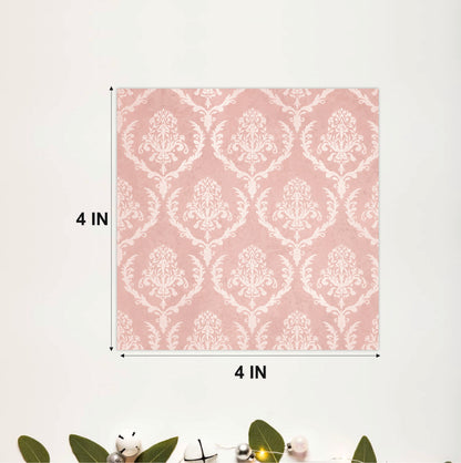 Royal Damask Pattern Tile Sticker