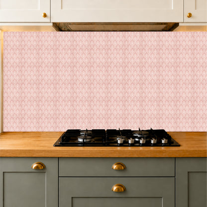 Royal Damask Pattern Tile Sticker