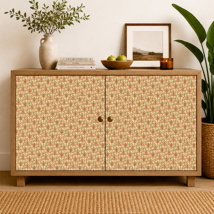 Traditional Indian Floral Tile Sticker
