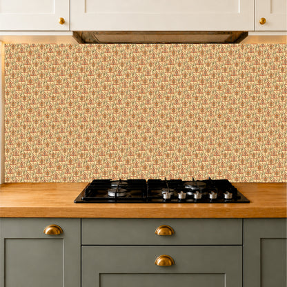Traditional Indian Floral Tile Sticker