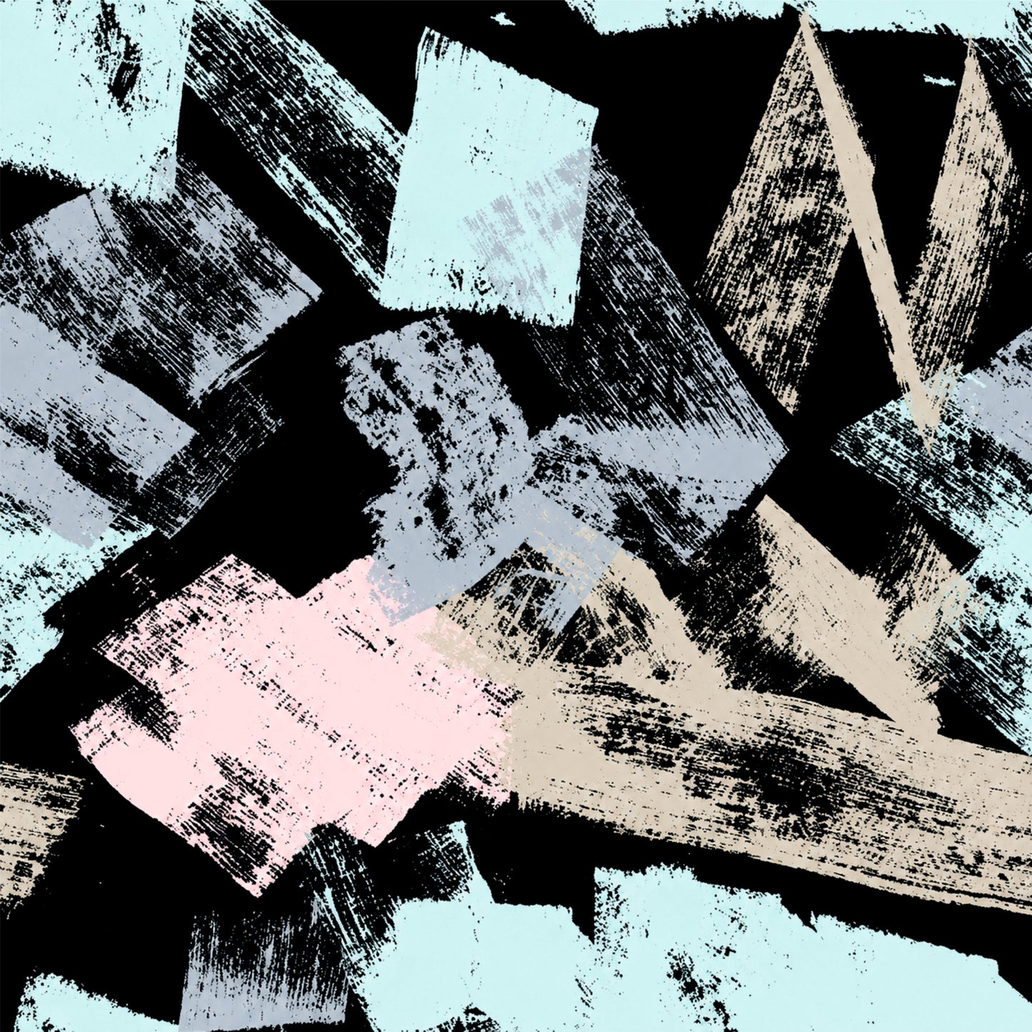 Scandinavian Abstract Art Tile Sticker