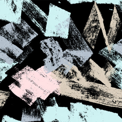 Scandinavian Abstract Art Tile Sticker