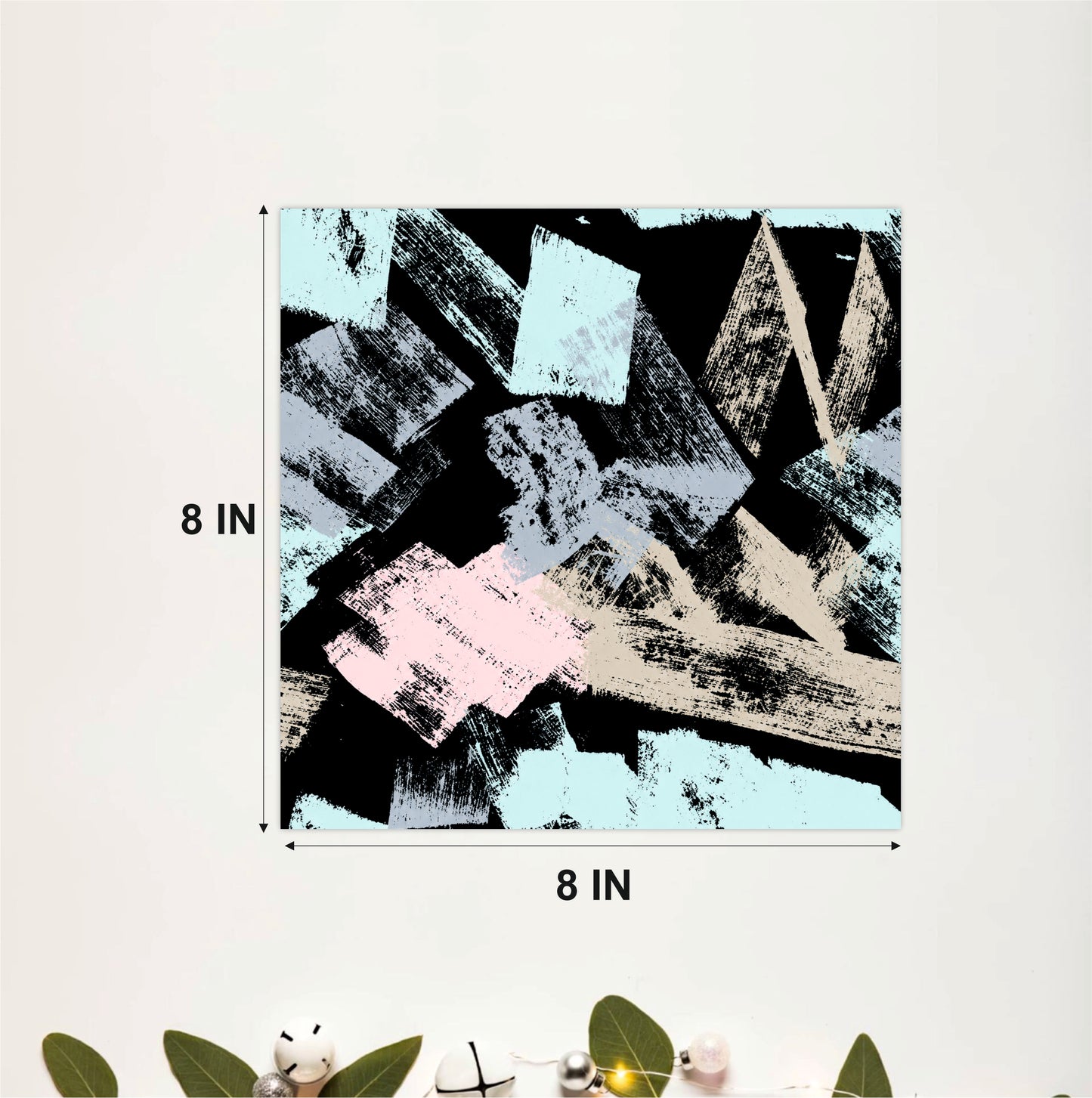 Scandinavian Abstract Art Tile Sticker