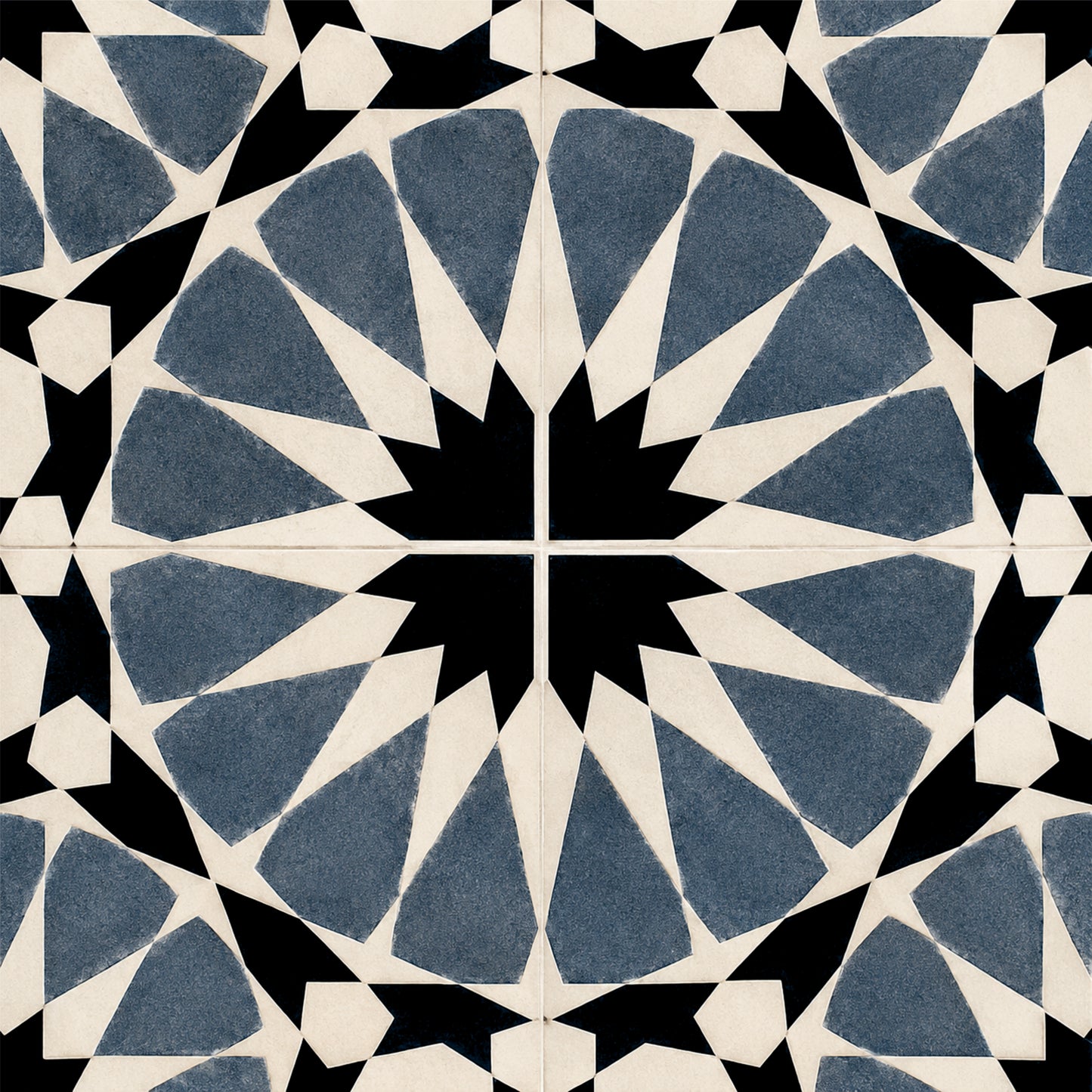 Contemporary Star Pattern Tile Sticker