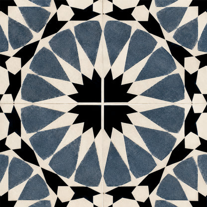 Contemporary Star Pattern Tile Sticker