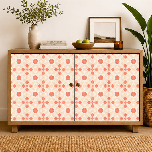 Retro Geometric Mosaic Tile Sticker